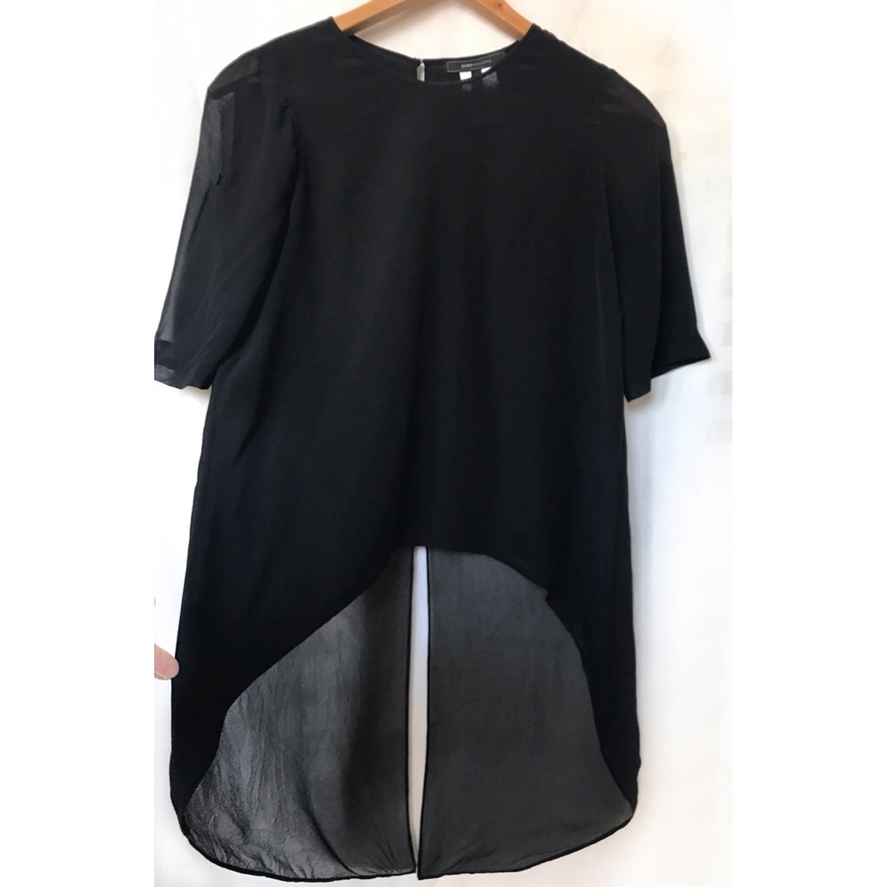 BCBG MAXAZRIA SILK BLOUSE - Picture 2 of 8